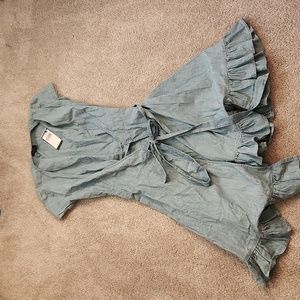 Polo tie short-sleeved dress